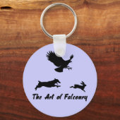 Jack Russel und Falconry Schlüsselanhänger (Vorderseite)