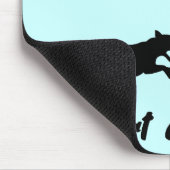 Jack Russel und Falknerei Mousepad (Ecke)