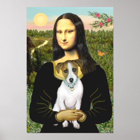 Jack Russell 10 - Mona Lisa Poster (Vorne)