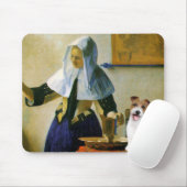 Jack Russell 11 - Frau mit Pitcher Mousepad (Mit Mouse)