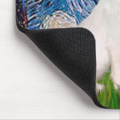 Jack Russell 5 - Starry Night Mousepad (Ecke)