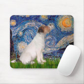 Jack Russell 5 - Starry Night Mousepad (Mit Mouse)