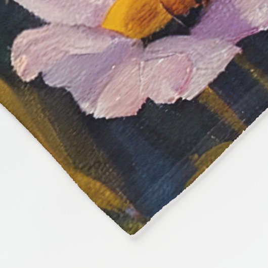 Jack Russell auf einem Paddle: Ein Landschaftliche Fleecedecke (Ecke)