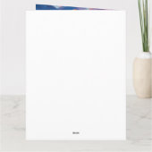 Jack Russell auf einem Paddle: Ein Landschaftliche Karte (Rückseite)