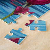 Jack Russell auf einem Paddle: Ein Landschaftliche Puzzle (Seite)