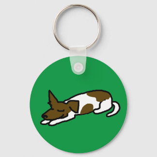 Jack Russell Cartoon Bag Schlüsselanhänger