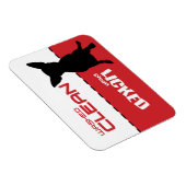 Jack Russell Chi, Geschirrspüler Magnet - Sauberke (Rechte Seite)