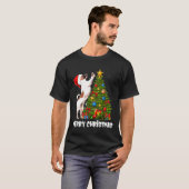 Jack Russell Christmas Tree T-Shirt (Vorne ganz)