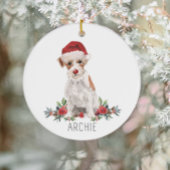 Jack Russell Custom Christmas Ornament