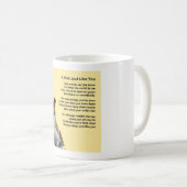 Jack Russell Design Tasse mit einem Mama Gedicht (VorderseiteRechts)