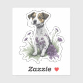 Jack Russell Dog Aufkleber (Blatt)