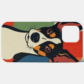 Jack Russell Dog Design Case-Mate iPhone Hülle (Rückseite (Horizontal))