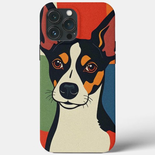 Jack Russell Dog Design Case-Mate iPhone Hülle (Rückseite)
