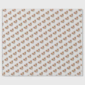 Jack Russell Dog Geschenkpapier (Flach)