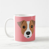 Jack Russell Dog Kaffee Tasse (Links)