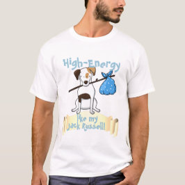 Jack Russell Dog Lover im Bereich Hochenergie T-Shirt