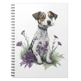 Jack Russell Dog Notizblock