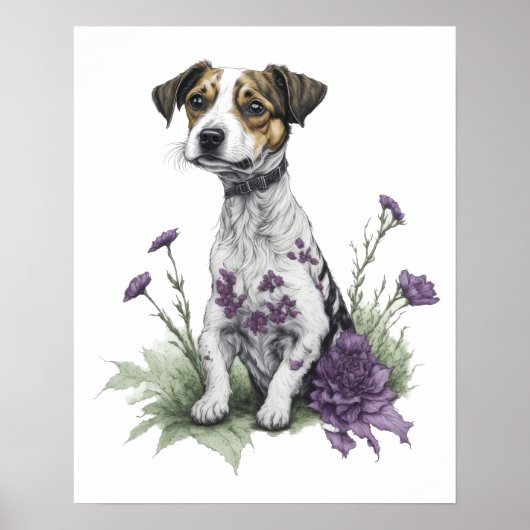 Jack Russell Dog Poster (Vorne)