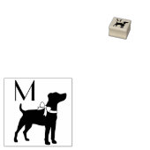 Jack Russell Dog Terrier Puppy Gummistempel (Stempel)