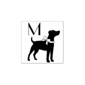 Jack Russell Dog Terrier Puppy Gummistempel (Prägung)