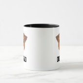 Jack Russell Dog Vater Tasse (Zentrum)