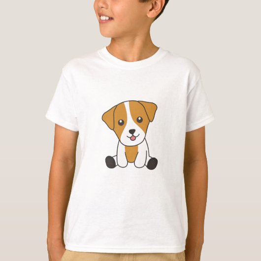 Jack Russell Dog Welppy Frends Hunde T-Shirt (Vorderseite)