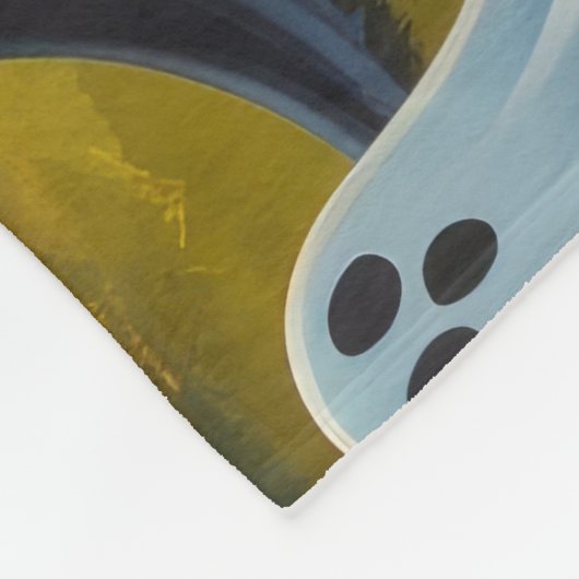 Jack Russell Dogs Pumpkin Halloween Funny Fleecedecke (Ecke)