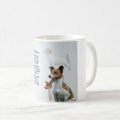 Jack Russell-Freund-Gedicht-Tasse Kaffeetasse (VorderseiteRechts)
