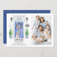 Jack Russell Front Door Moving Ankündigung