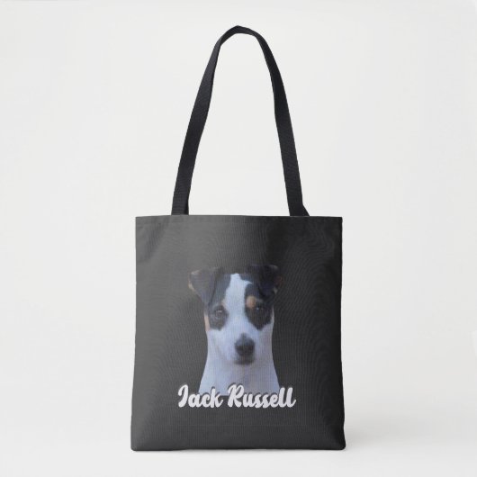 Jack Russell Funny Zitat - Ich Liebe Mein Jack Rus Tasche (Vorderseite)