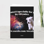 Jack Russell - Genießen Sie die Segnungen der Frei Karte (Rückseite)