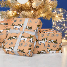 Jack Russell Geschenkpapier
