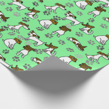 Jack Russell Geschenkpapier