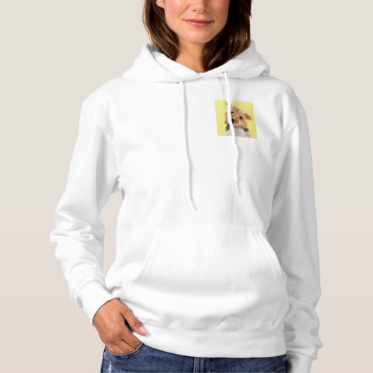 Jack Russell Hoodie (Vorderseite)