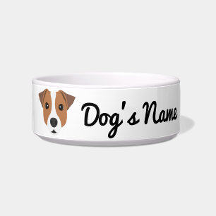 Jack Russell Hund Napf
