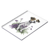 Jack Russell Hund Notizblock (Linke Seite)