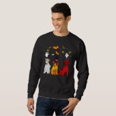 Jack-Russell-Hund Sweatshirt (Vorne ganz)