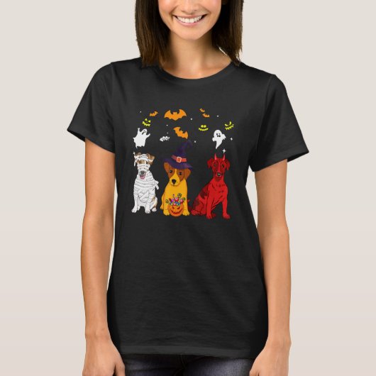 Jack-Russell-Hund T-Shirt (Vorderseite)