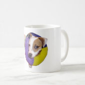 Jack-Russell Hündchen-Tasse Kaffeetasse (VorderseiteRechts)