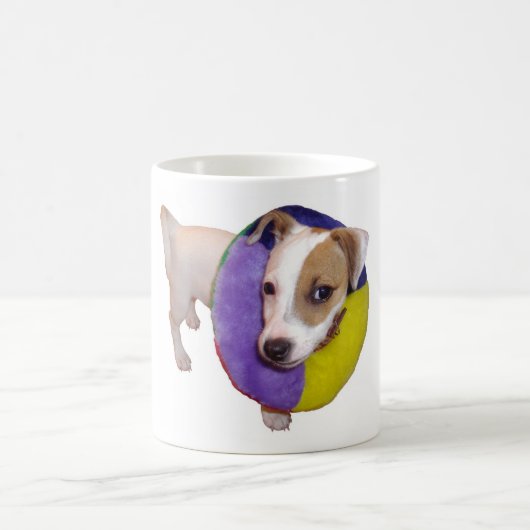 Jack-Russell Hündchen-Tasse Kaffeetasse (Mittel)