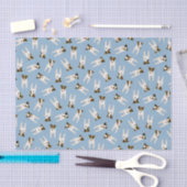 Jack Russell-Hunde Muster Seidenpapier (Handwerk)