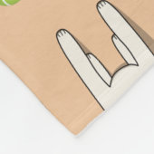 Jack Russell Hunde pfirsichfarben oder jede belieb Fleecedecke (Ecke)