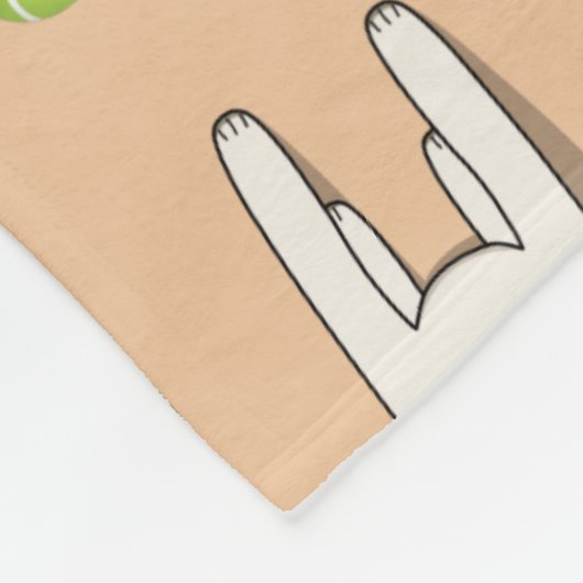 Jack Russell Hunde pfirsichfarben oder jede belieb Fleecedecke (Ecke)