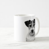 Jack Russell I Liebe Mein Jack Russel Kaffeetasse (VorderseiteRechts)