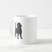 Jack Russell - Ich Liebe Mein Jack Russel Kaffeetasse (Vorderseite Links)
