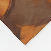 Jack Russell im Herbst Leaves Fall Inspiriert Fleecedecke (Ecke)