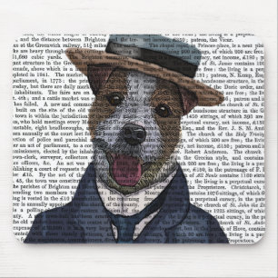 Jack Russell in Boater 2 Mousepad