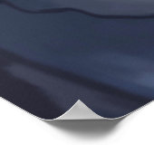 Jack Russell in Boater Poster (Ecke)