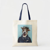 Jack Russell in Boater Tragetasche (Vorne)