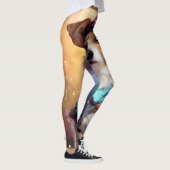 Jack Russell in lebendiger Kostüm Leggings (Rechts)